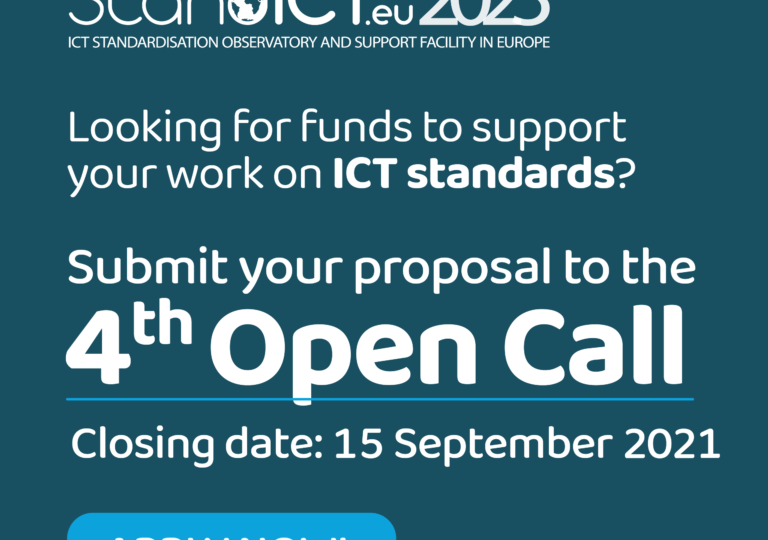 StandICT.eu 2023 - 4th Open Call - closing