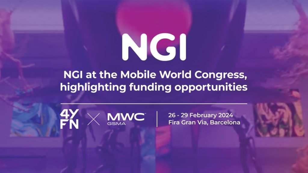 The Next Generation Internet (NGI) initiative, through NGI Sargasso and NGI Outreach Office projects, will be present in Barcelona, in the 4YFN event, the startup event of the Mobile World Congress
